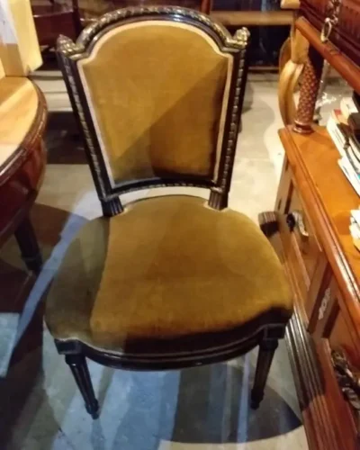 6 sillas de salón en madera de jacarandá