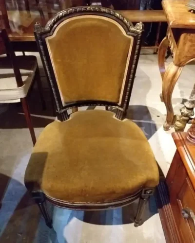 6 sillas de salón en madera de jacarandá