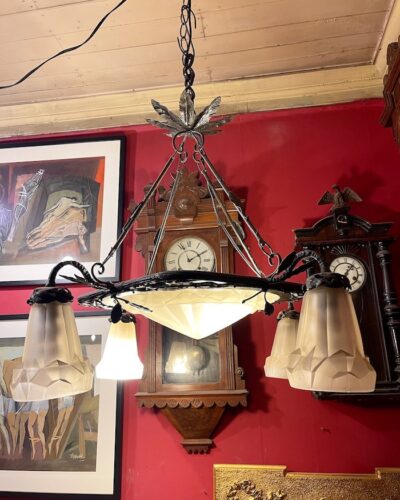 Lampara Art Deco Degue