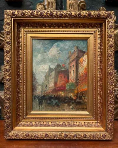 Óleo sobre tela firmado Merio Ameglio